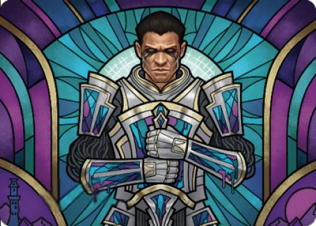 Aron, Benalia's Ruin Art Card [Dominaria United Art Series] | The Gaming-Verse