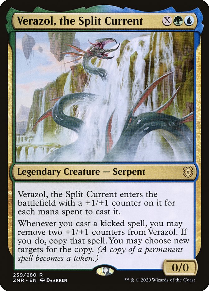 Verazol, the Split Current [Zendikar Rising] | The Gaming-Verse