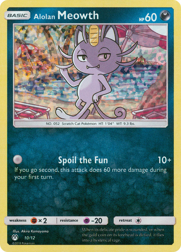 Alolan Meowth (10/12) [McDonald's Promos: 2019 Collection] | The Gaming-Verse