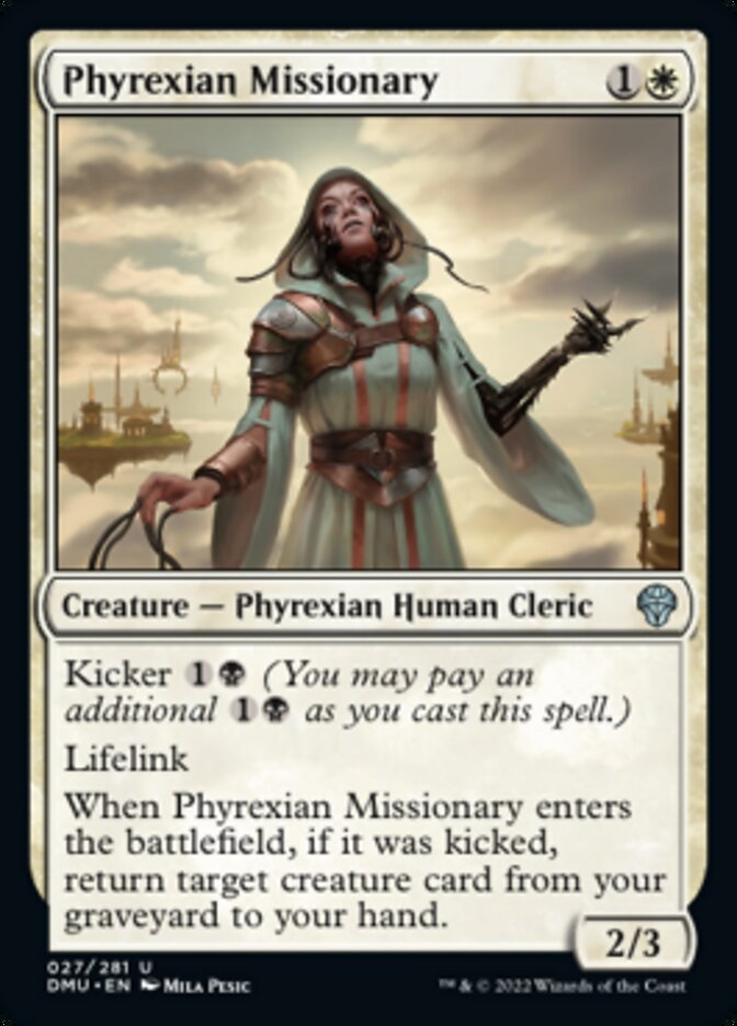 Phyrexian Missionary [Dominaria United] | The Gaming-Verse