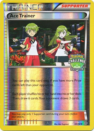 Ace Trainer (69/98) (International Challenge Promo) [XY: Ancient Origins] | The Gaming-Verse