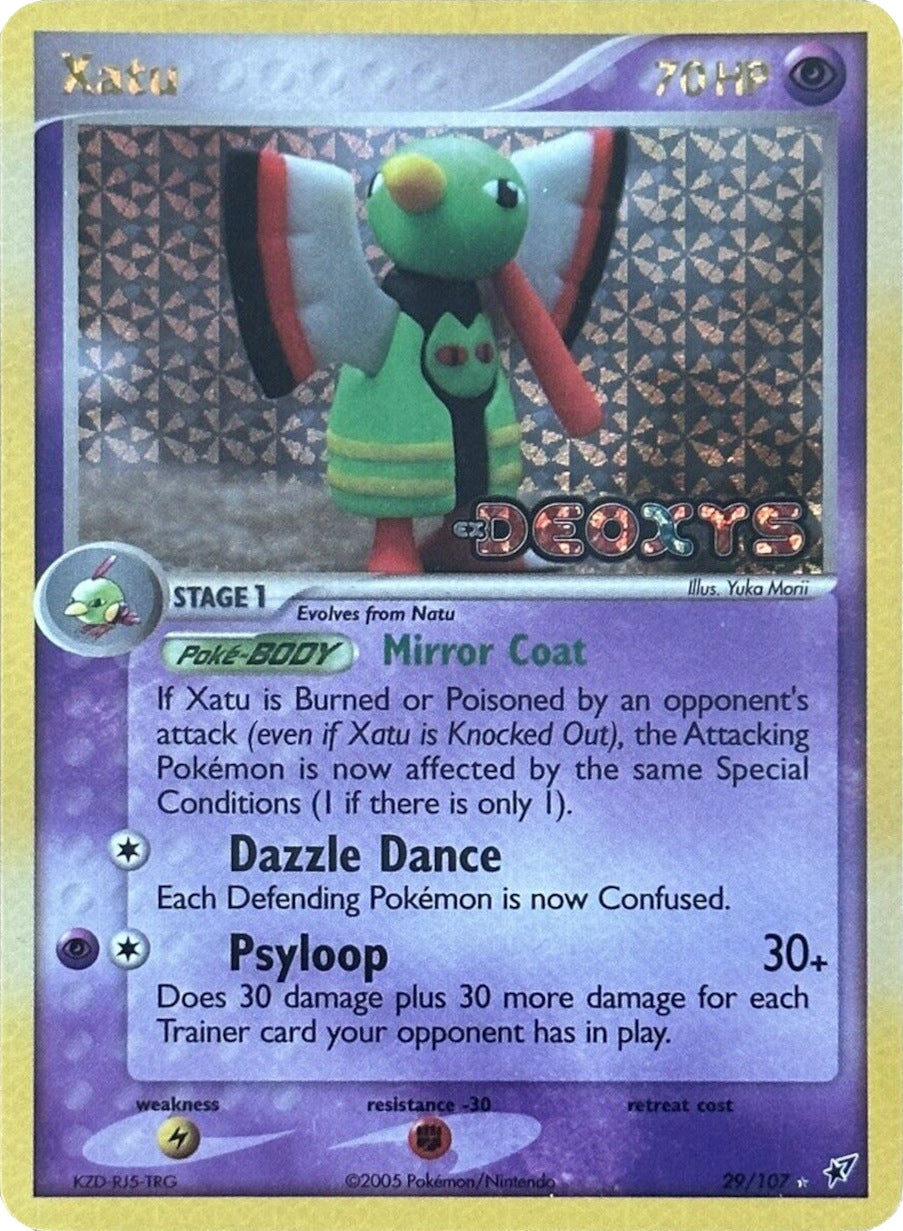 Xatu (29/107) (Stamped) [EX: Deoxys] | The Gaming-Verse