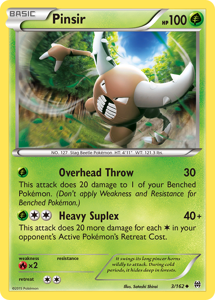 Pinsir (3/162) [XY: BREAKthrough] | The Gaming-Verse