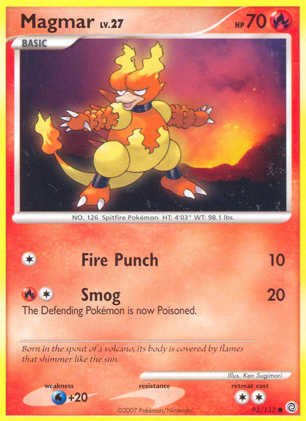 Magmar (93/132) [Diamond & Pearl: Secret Wonders] | The Gaming-Verse