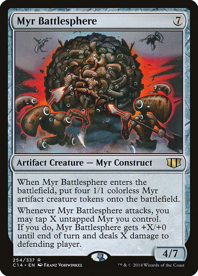 Myr Battlesphere [Commander 2014] | The Gaming-Verse