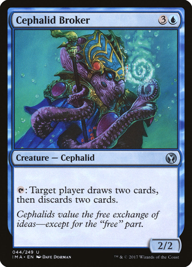 Cephalid Broker [Iconic Masters] | The Gaming-Verse