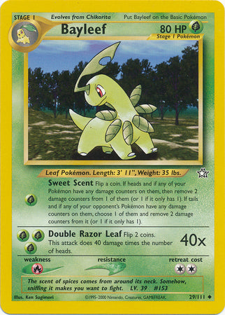 Bayleef (29/111) [Neo Genesis Unlimited] | The Gaming-Verse