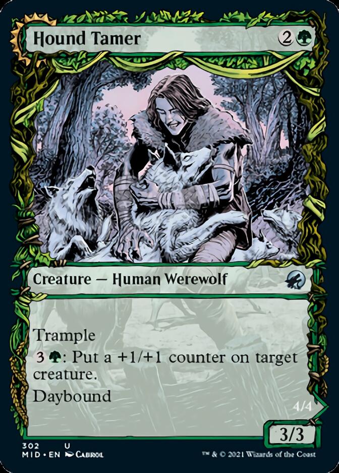 Hound Tamer // Untamed Pup (Showcase Equinox) [Innistrad: Midnight Hunt] | The Gaming-Verse