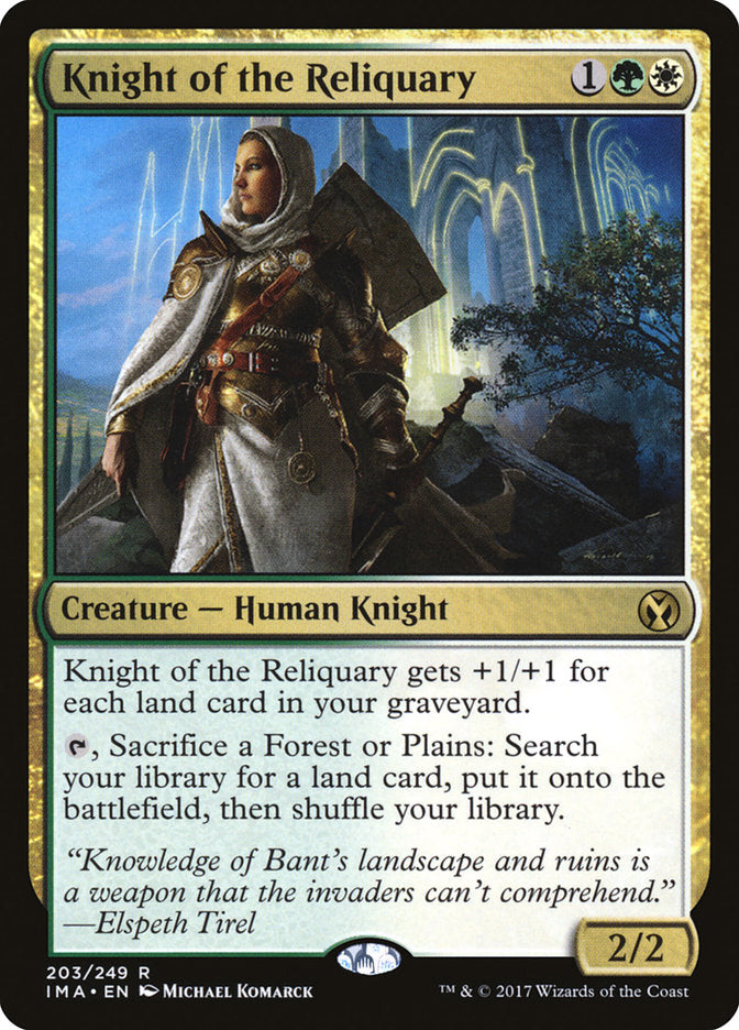 Knight of the Reliquary [Iconic Masters] | The Gaming-Verse