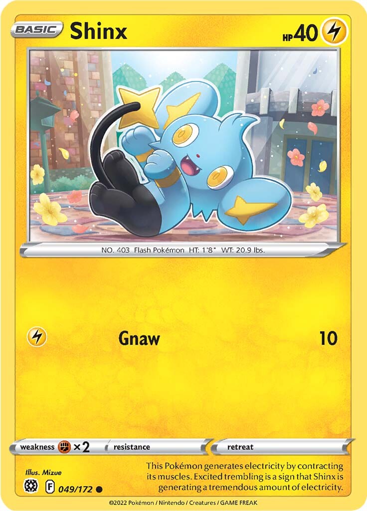 Shinx (049/172) [Sword & Shield: Brilliant Stars] | The Gaming-Verse