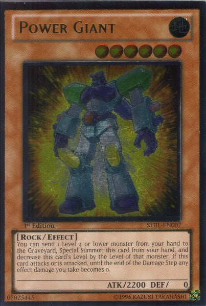 Power Giant [STBL-EN007] Ultimate Rare | The Gaming-Verse