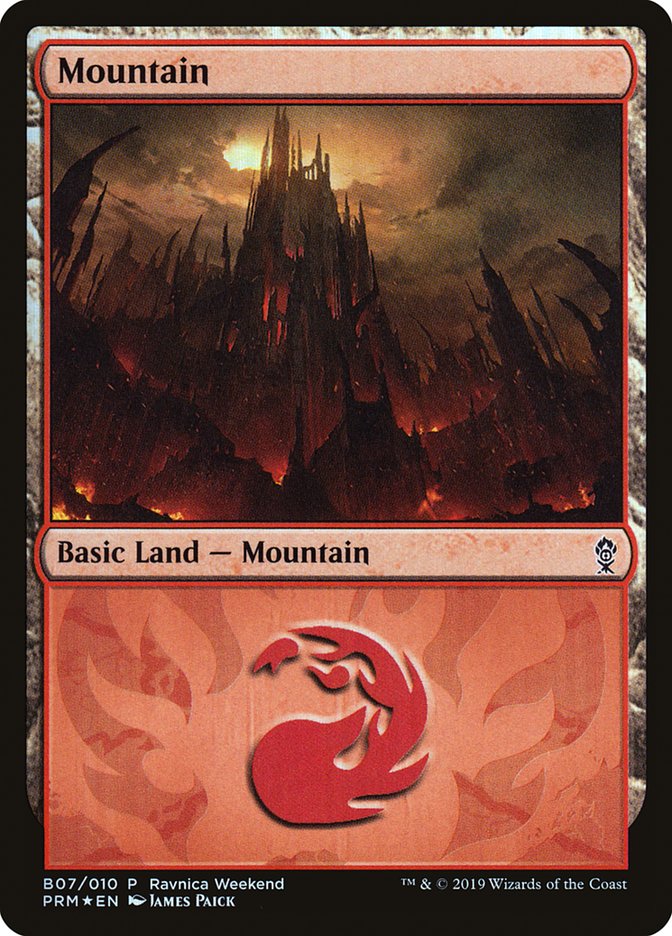 Mountain (B07) [Ravnica Allegiance Guild Kit] | The Gaming-Verse