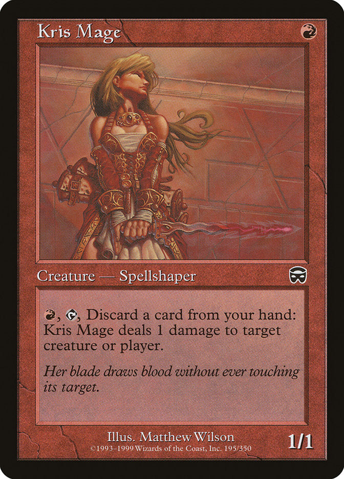 Kris Mage [Mercadian Masques] | The Gaming-Verse