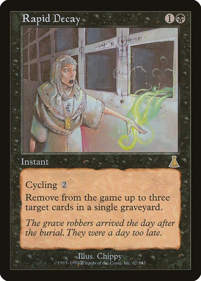 Rapid Decay [Urza's Destiny] | The Gaming-Verse