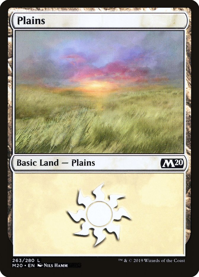 Plains (#263) [Core Set 2020] | The Gaming-Verse