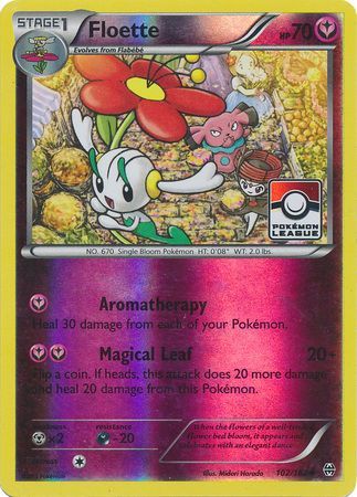 Floette (102/162) (League Promo) [XY: BREAKthrough] | The Gaming-Verse