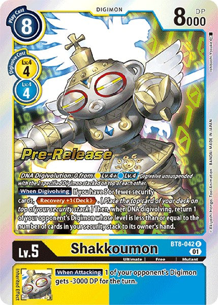 Shakkoumon [BT8-042] [New Awakening Pre-Release Cards] | The Gaming-Verse