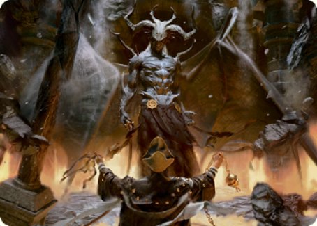 Ormendahl, the Corrupter Art Card [Innistrad: Midnight Hunt Art Series] | The Gaming-Verse