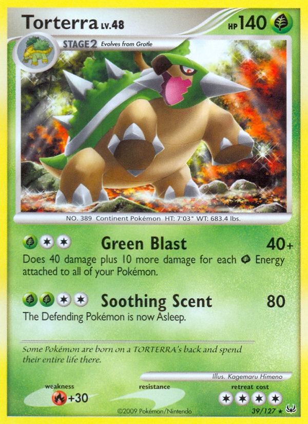 Torterra (39/127) [Platinum: Base Set] | The Gaming-Verse