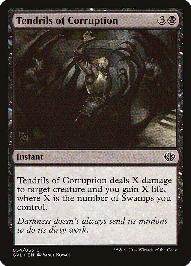 Tendrils of Corruption (Garruk vs. Liliana) [Duel Decks Anthology] | The Gaming-Verse