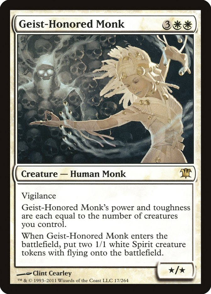 Geist-Honored Monk [Innistrad] | The Gaming-Verse