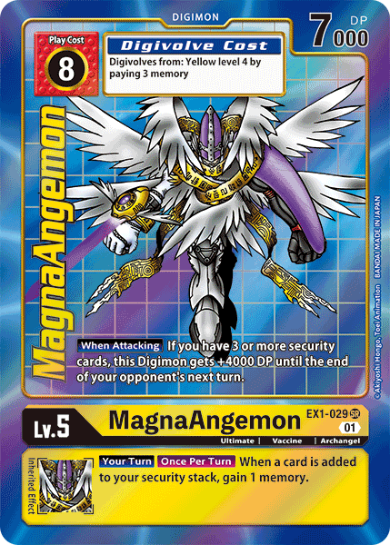 MagnaAngemon [EX1-029] (Alternate Art) [Classic Collection] | The Gaming-Verse