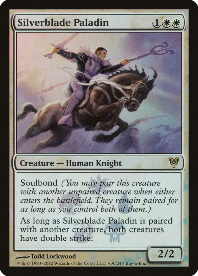 Silverblade Paladin (Buy-A-Box) [Avacyn Restored Promos] | The Gaming-Verse