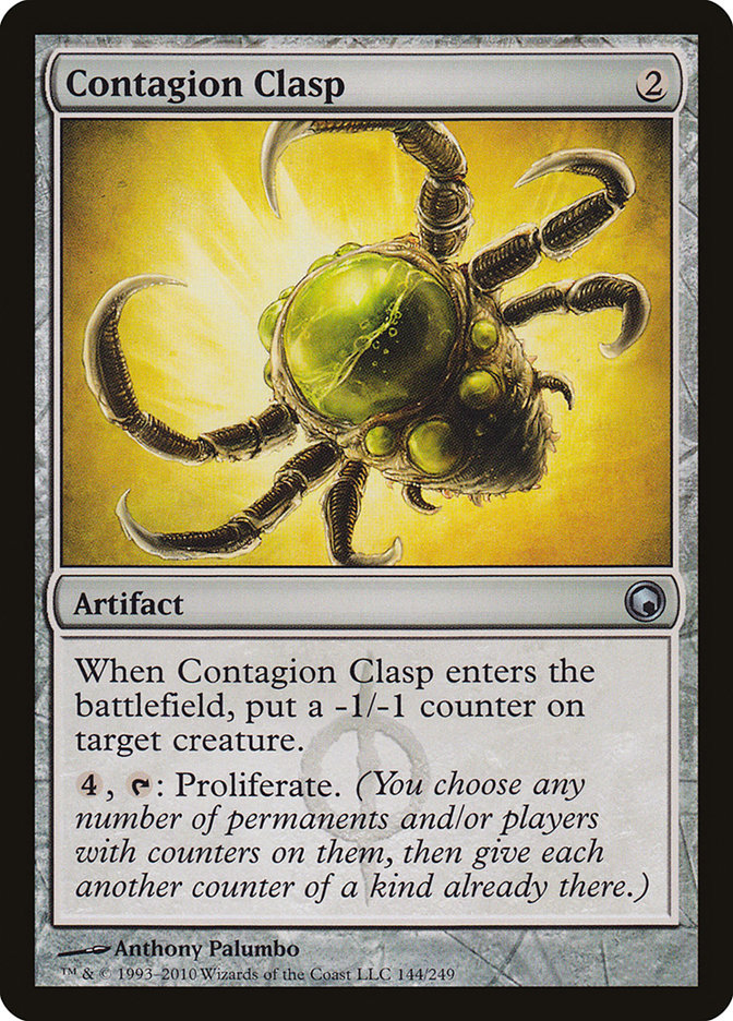 Contagion Clasp [Scars of Mirrodin] | The Gaming-Verse