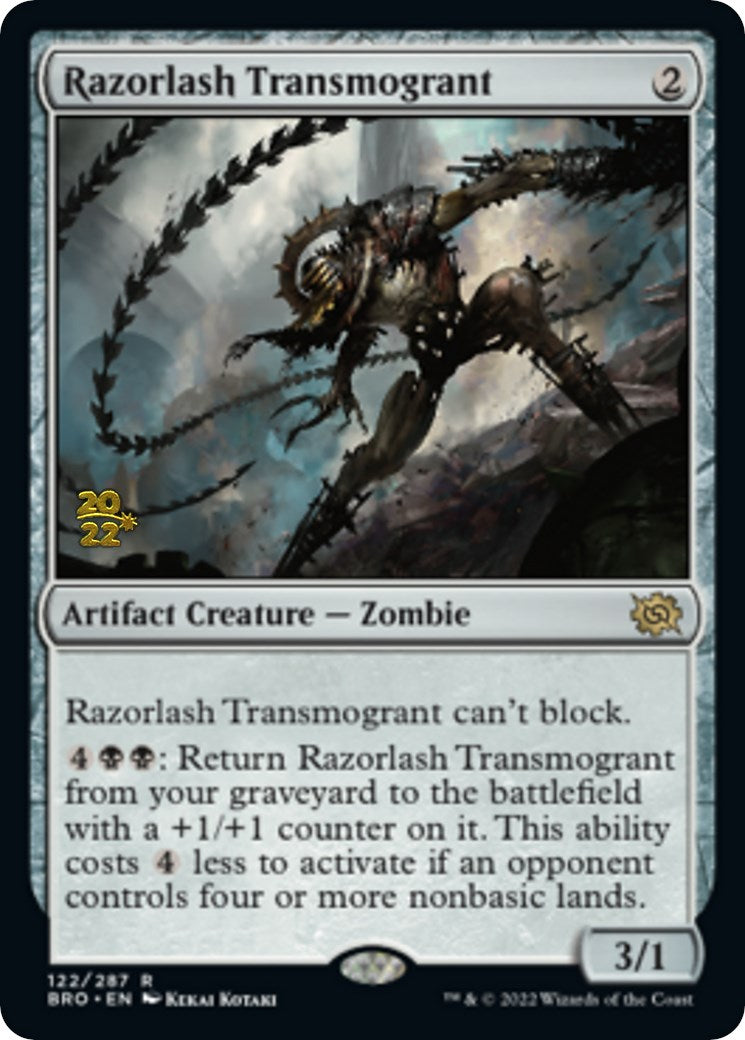 Razorlash Transmogrant [The Brothers' War: Prerelease Promos] | The Gaming-Verse