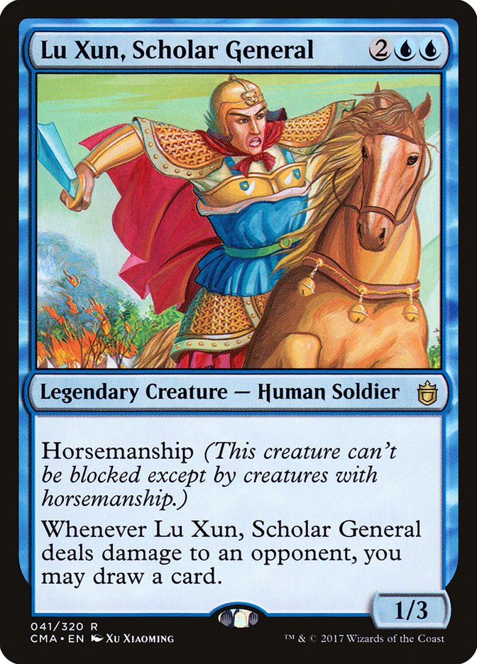 Lu Xun, Scholar General [Commander Anthology] | The Gaming-Verse