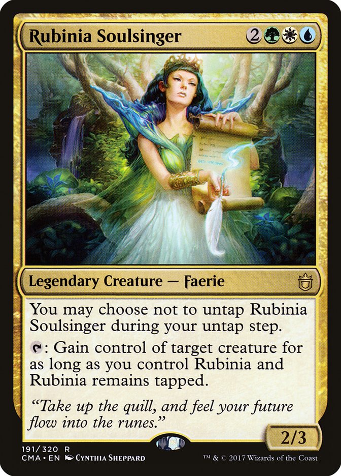 Rubinia Soulsinger [Commander Anthology] | The Gaming-Verse