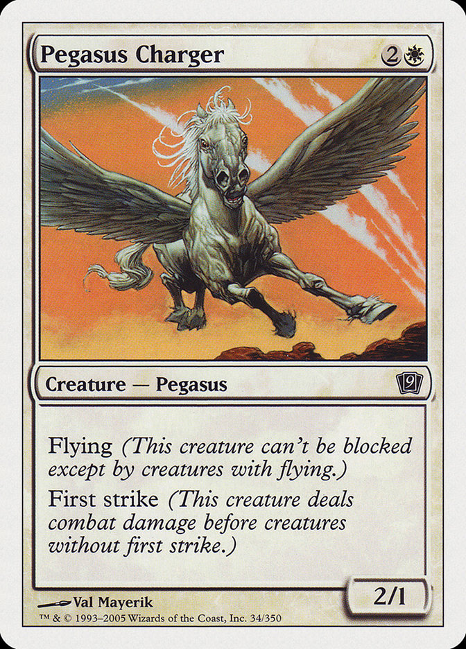 Pegasus Charger [Ninth Edition] | The Gaming-Verse