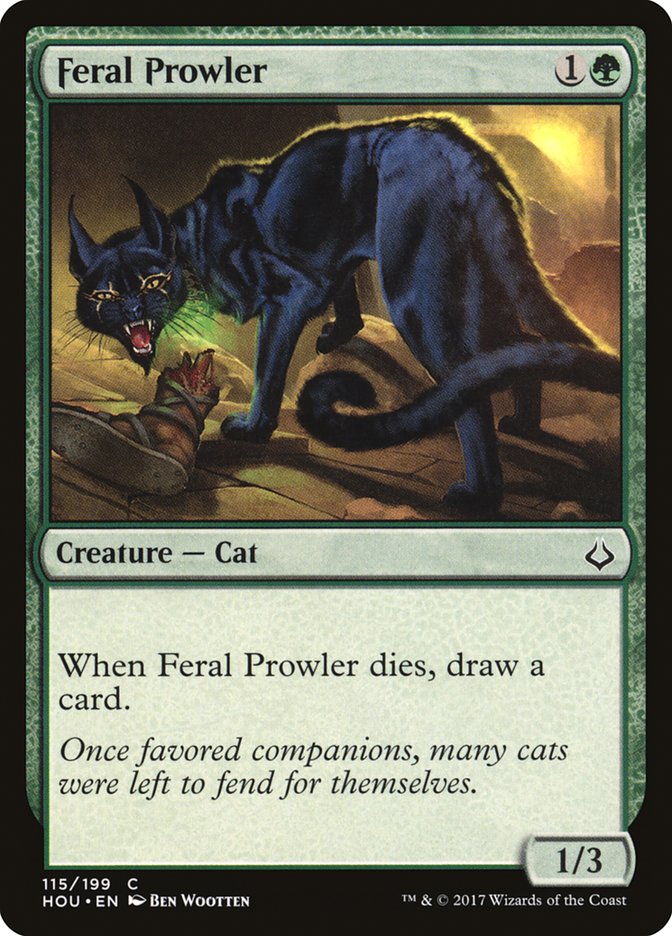 Feral Prowler [Hour of Devastation] | The Gaming-Verse