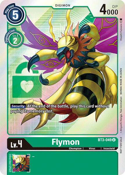 Flymon [BT3-049] (Buy-A-Box Promo) [Release Special Booster Ver.1.5 Promos] | The Gaming-Verse