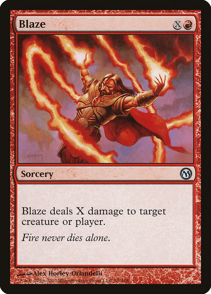 Blaze [Duels of the Planeswalkers] | The Gaming-Verse