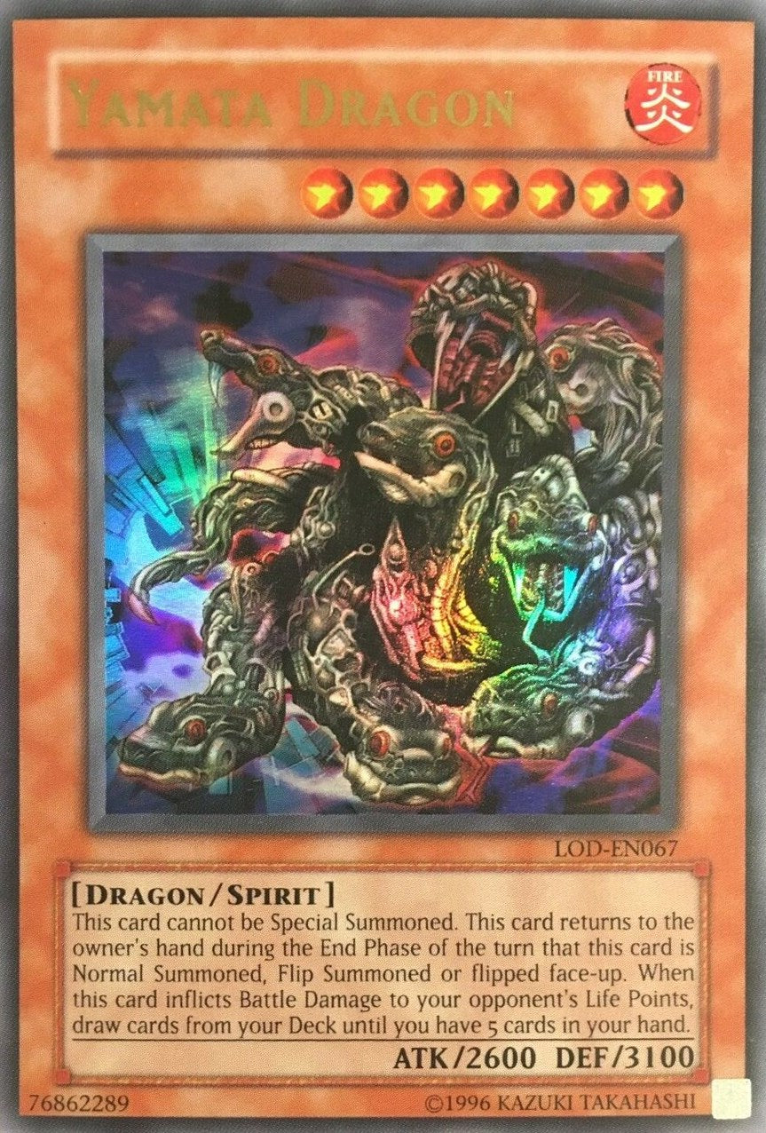 Yamata Dragon [LOD-EN067] Ultra Rare | The Gaming-Verse