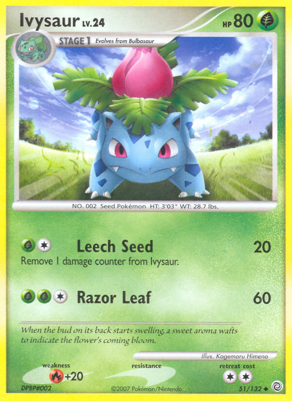 Ivysaur (51/132) [Diamond & Pearl: Secret Wonders] | The Gaming-Verse