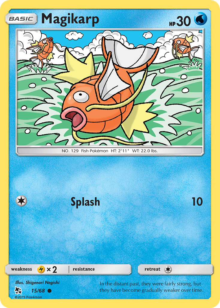 Magikarp (15/68) [Sun & Moon: Hidden Fates] | The Gaming-Verse