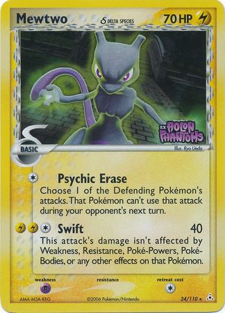 Mewtwo (24/110) (Delta Species) (Stamped) [EX: Holon Phantoms] | The Gaming-Verse