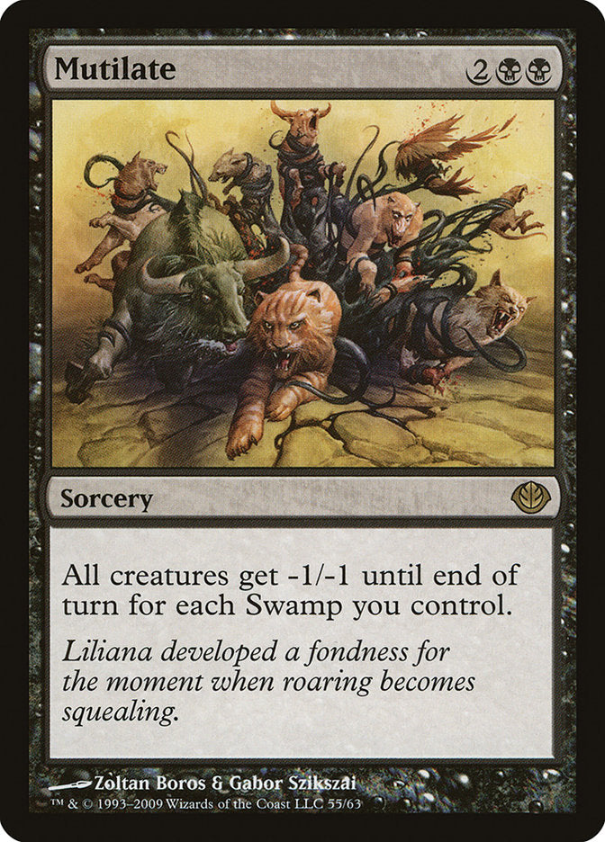 Mutilate [Duel Decks: Garruk vs. Liliana] | The Gaming-Verse