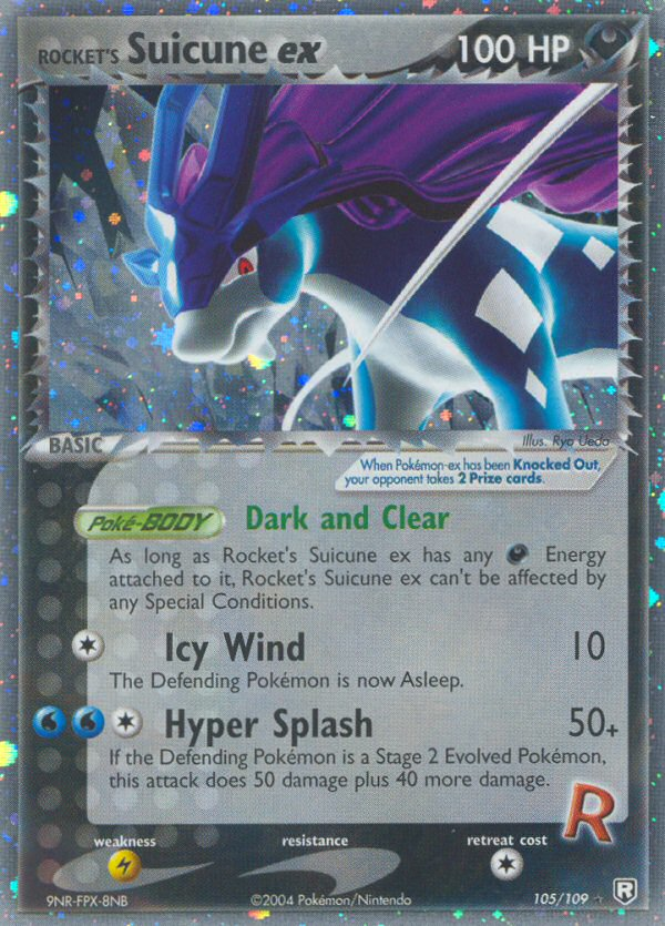 Rocket's Suicune ex (105/109) [EX: Team Rocket Returns] | The Gaming-Verse