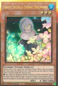 Ghost Sister & Spooky Dogwood (Alternate Art) [MAGO-EN013] Gold Rare | The Gaming-Verse