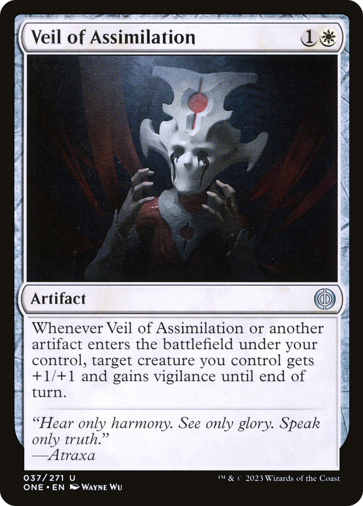 Veil of Assimilation [Phyrexia: All Will Be One] | The Gaming-Verse