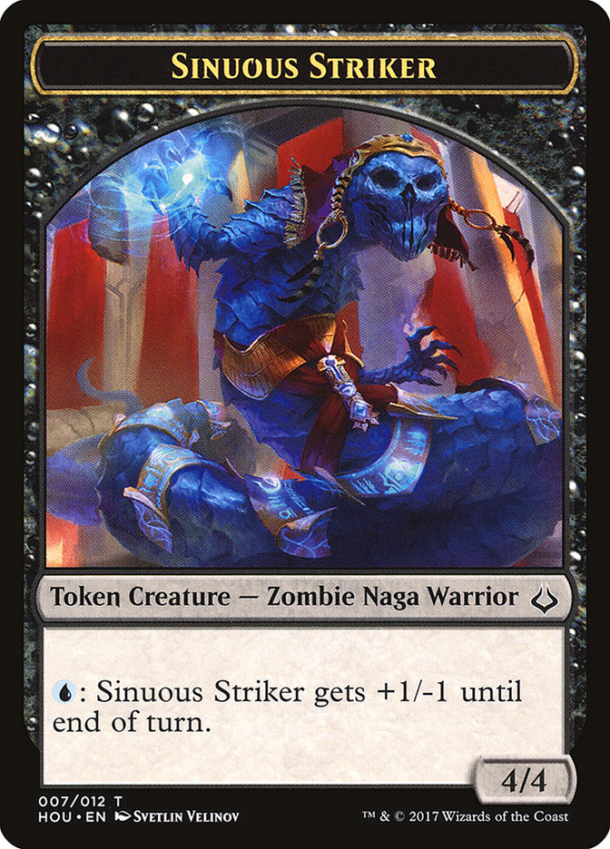 Sinuous Striker Token [Hour of Devastation Tokens] | The Gaming-Verse