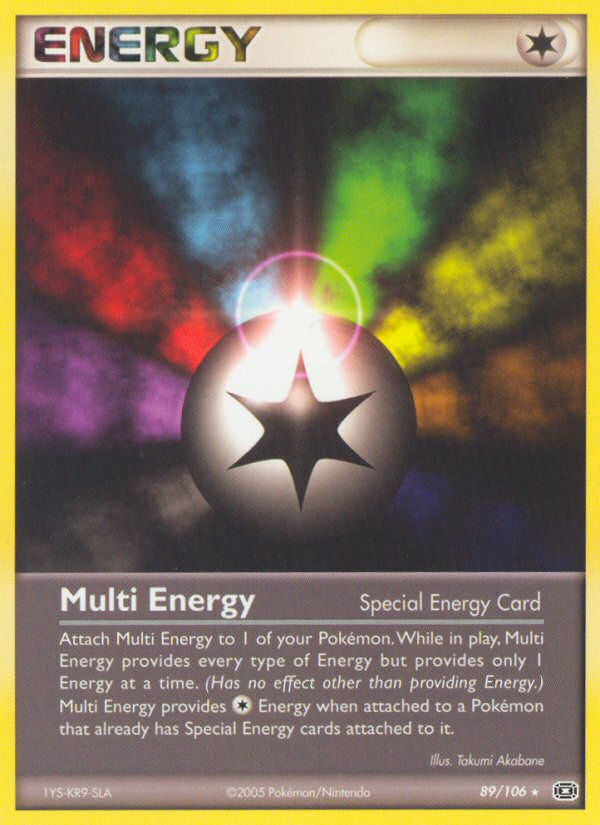 Multi Energy (89/106) [EX: Emerald] | The Gaming-Verse