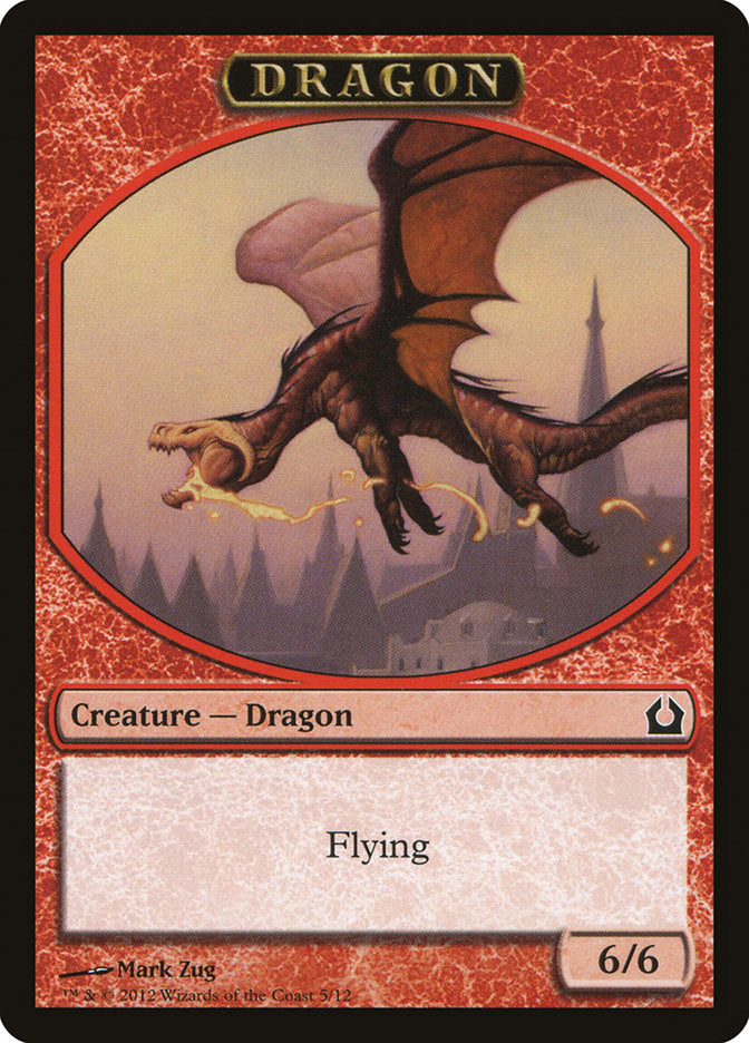 Dragon [Return to Ravnica Tokens] | The Gaming-Verse