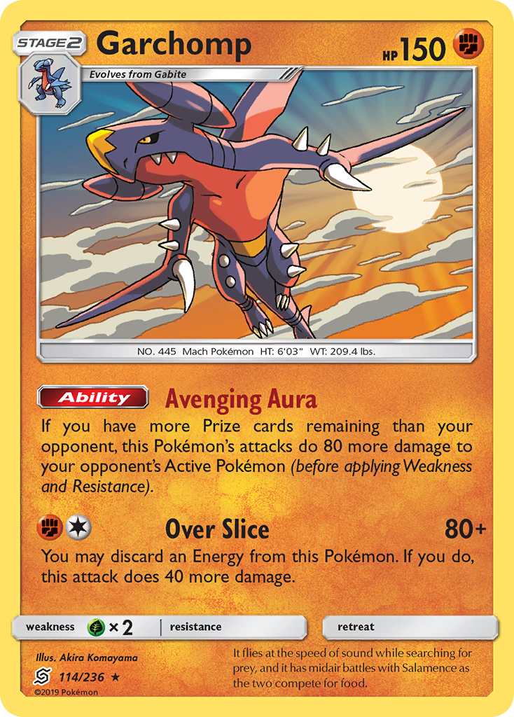 Garchomp (114/236) [Sun & Moon: Unified Minds] | The Gaming-Verse