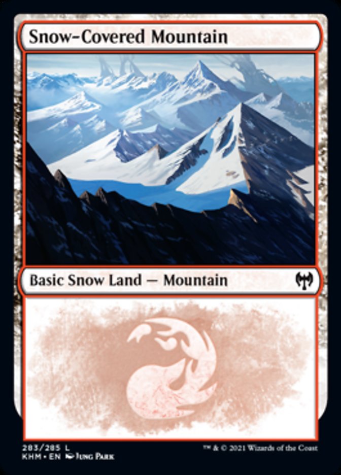 Snow-Covered Mountain (283) [Kaldheim] | The Gaming-Verse