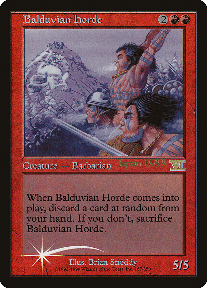 Balduvian Horde (Worlds) [World Championship Promos] | The Gaming-Verse