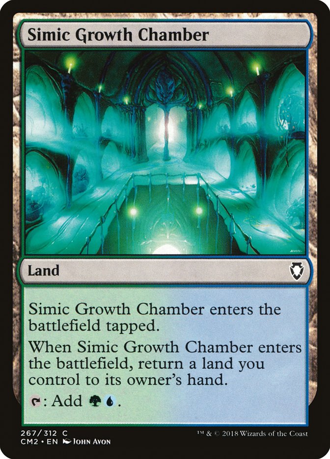 Simic Growth Chamber [Commander Anthology Volume II] | The Gaming-Verse